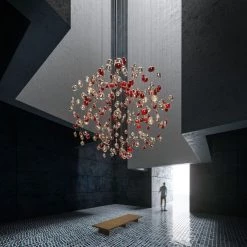 Vakkerlight Lens Glass Pendant Lamp