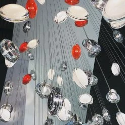 Vakkerlight Lens Glass Pendant Lamp