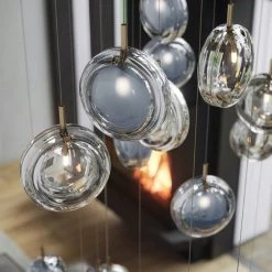 Vakkerlight Lens Glass Pendant Lamp