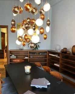 Vakkerlight Lens Glass Pendant Lamp