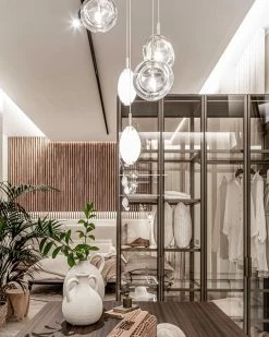 Vakkerlight Lens Glass Pendant Lamp