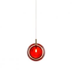 Vakkerlight Lens Glass Pendant Lamp