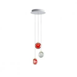 Vakkerlight Lens Glass Pendant Lamp