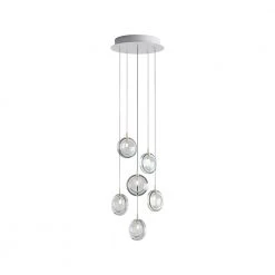 Vakkerlight Lens Glass Pendant Lamp