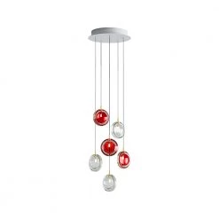 Vakkerlight Lens Glass Pendant Lamp