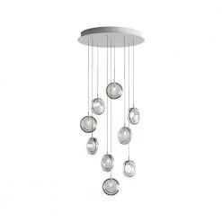 Vakkerlight Lens Glass Pendant Lamp