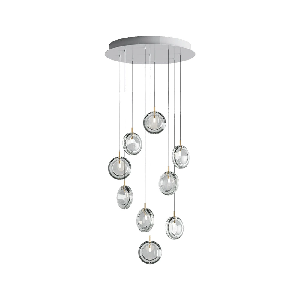 Vakkerlight Lens Glass Pendant Lamp