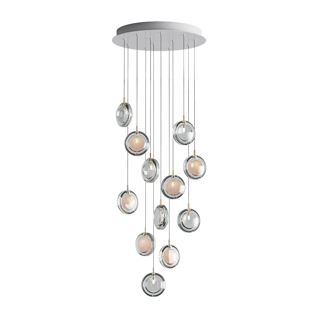 Vakkerlight Lens Glass Pendant Lamp