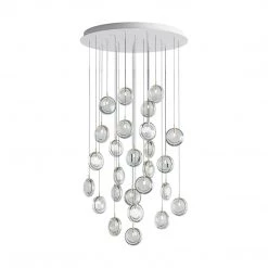 Vakkerlight Lens Glass Pendant Lamp