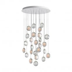 Vakkerlight Lens Glass Pendant Lamp