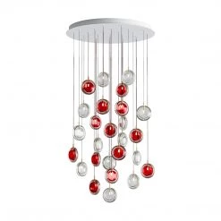 Vakkerlight Lens Glass Pendant Lamp