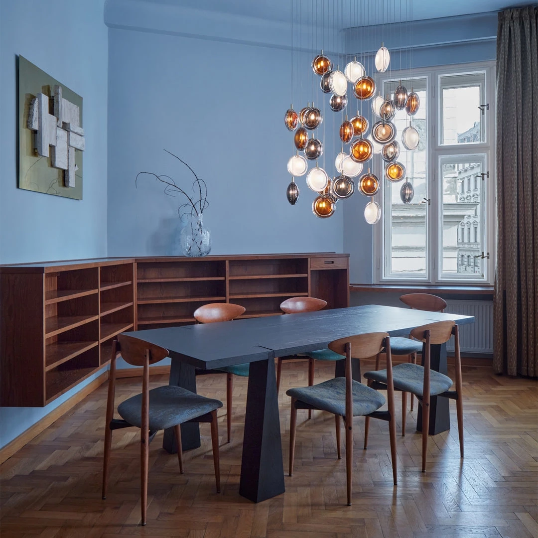 Vakkerlight Lens Glass Pendant Lamp