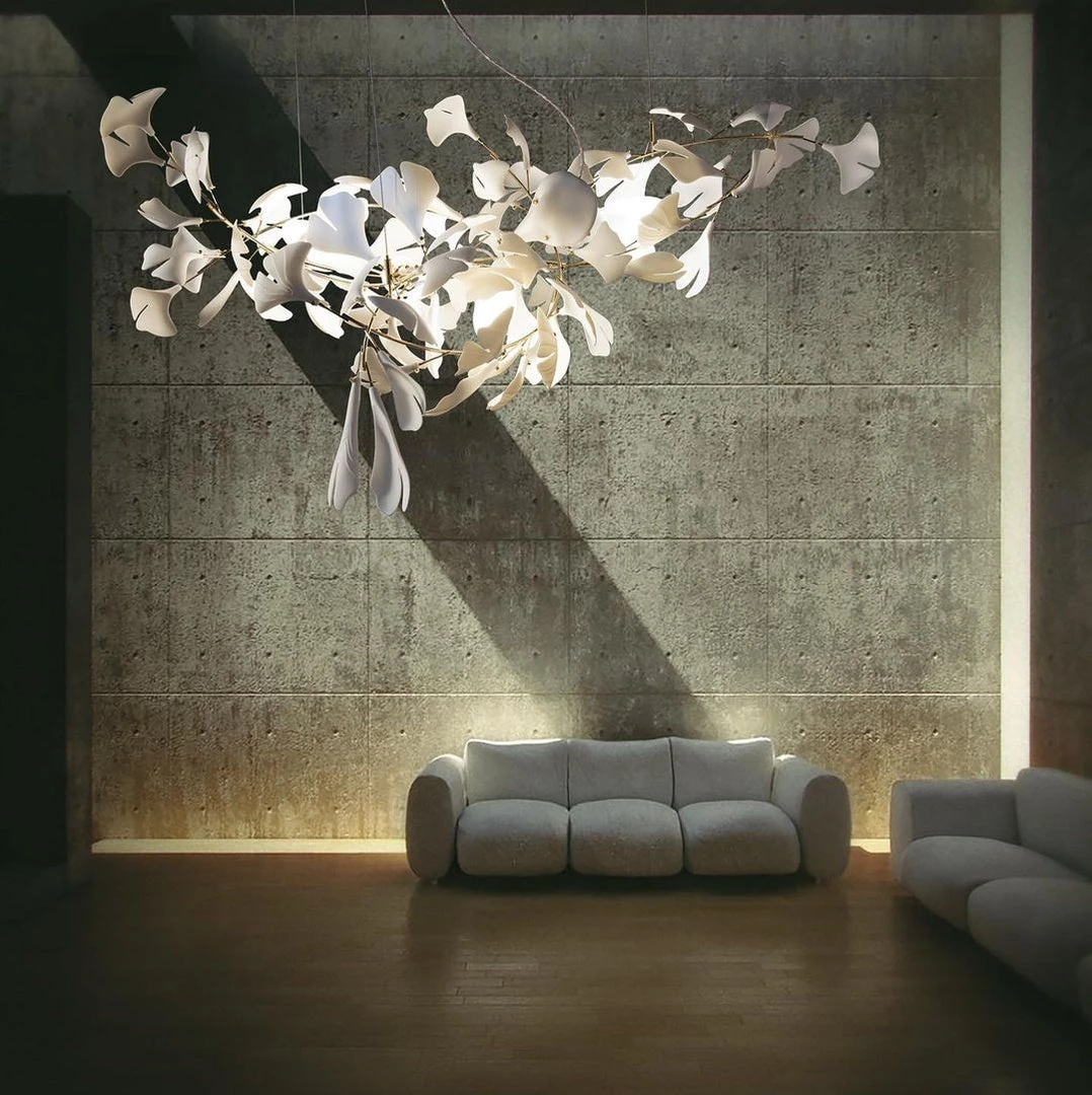 Vakkerlight Light Sculpture Gingko Chandelier G Chandeliers