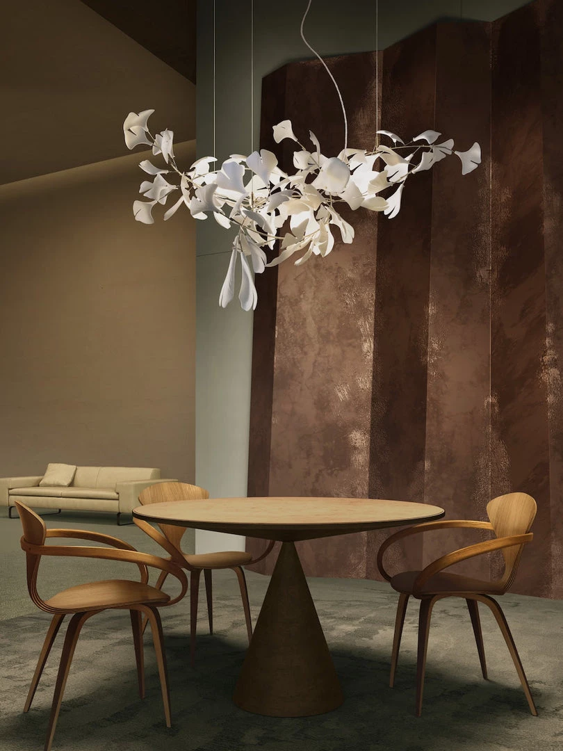 Vakkerlight Light Sculpture Gingko Chandelier G Chandeliers