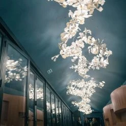 Vakkerlight Light Sculpture Gingko Chandelier G Chandeliers
