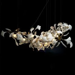 Vakkerlight Light Sculpture Gingko Chandelier G Chandeliers