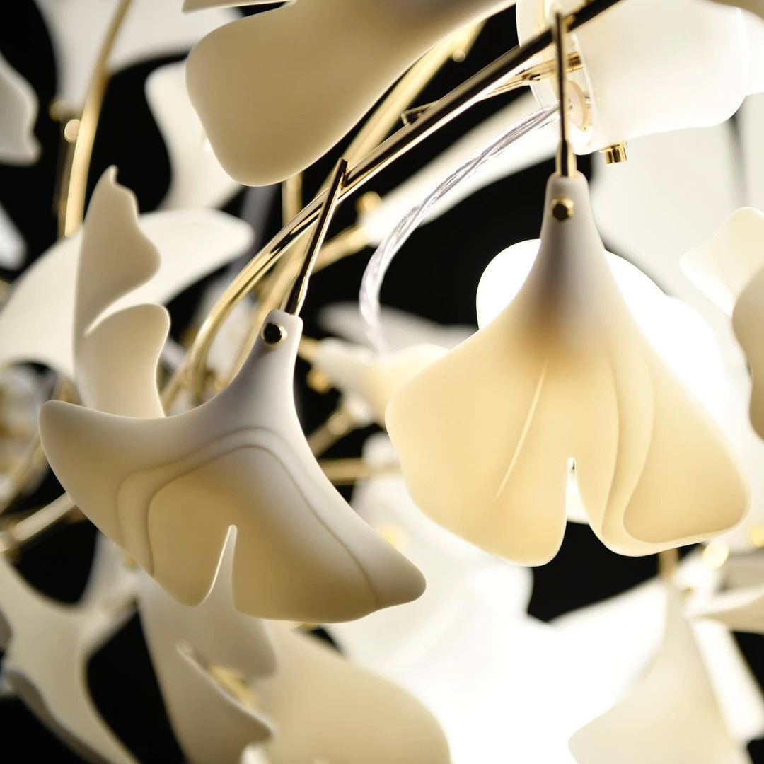 Vakkerlight Light Sculpture Gingko Chandelier G Chandeliers