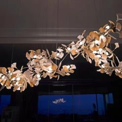 Vakkerlight Light Sculpture Gingko Chandelier G Chandeliers