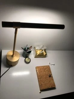 Vakkerlight Linear Wood LED Task Light Table Lamps