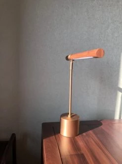 Vakkerlight Linear Wood LED Task Light Table Lamps