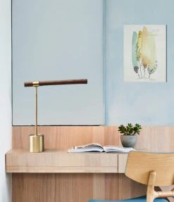 Vakkerlight Linear Wood LED Task Light Table Lamps