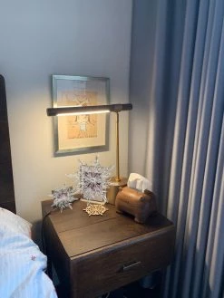 Vakkerlight Linear Wood LED Task Light Table Lamps