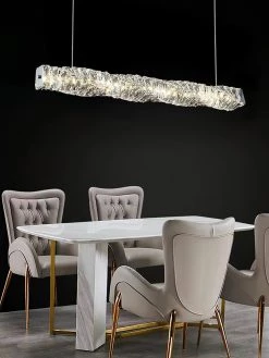 Vakkerlight Long Crystal Pendant Lamp