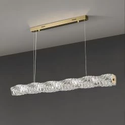 Vakkerlight Long Crystal Pendant Lamp
