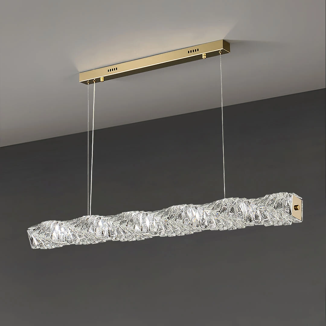 Vakkerlight Long Crystal Pendant Lamp