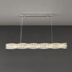 Vakkerlight Long Crystal Pendant Lamp