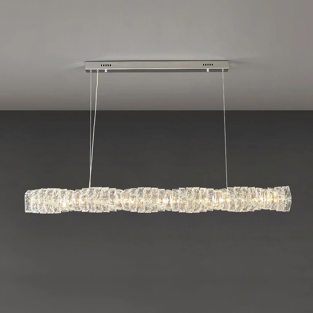 Vakkerlight Long Crystal Pendant Lamp