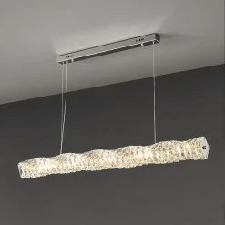 Vakkerlight Long Crystal Pendant Lamp