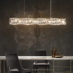Vakkerlight Long Crystal Pendant Lamp