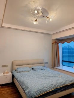 Vakkerlight Lotus Leaf Glass Ceiling Lamp