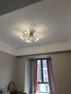 Vakkerlight Lotus Leaf Glass Ceiling Lamp