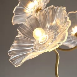 Vakkerlight Chandeliers Lotus Leaf Glass Chandelier
