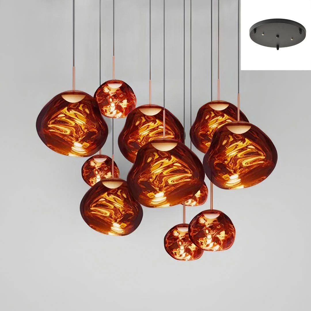 Vakkerlight Melt Round Pendant System Pendant Lights