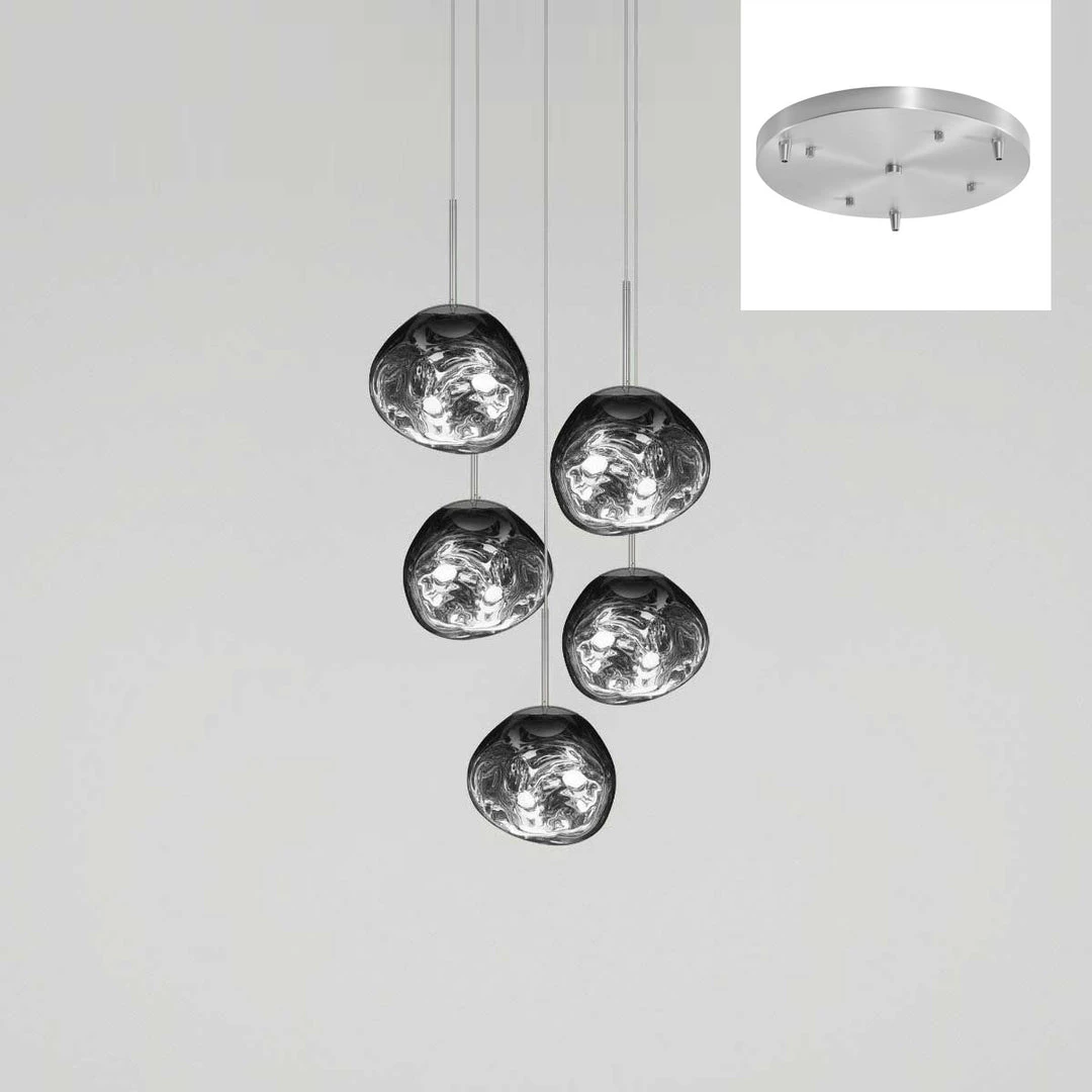 Vakkerlight Melt Round Pendant System Pendant Lights