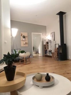 Vakkerlight Floor Lamps Modern Oslo Wood Floor Lamp