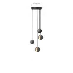 Vakkerlight Moon Concrete Pendant Lamp Pendant Lights