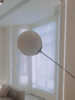 Vakkerlight All Rooms Opal Arc Floor Lamp