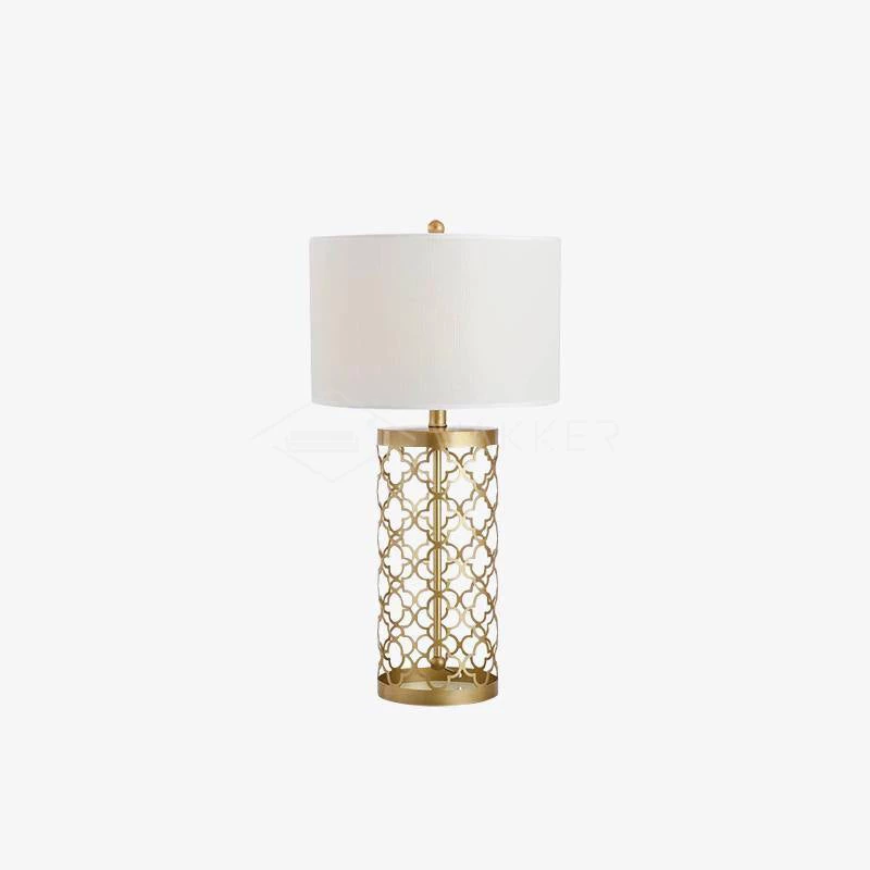 Vakkerlight Openwork Metal Table Lamp