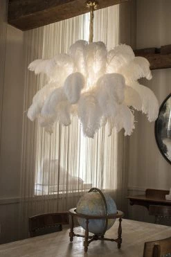 Vakkerlight Ostrich Feather Chandeliers