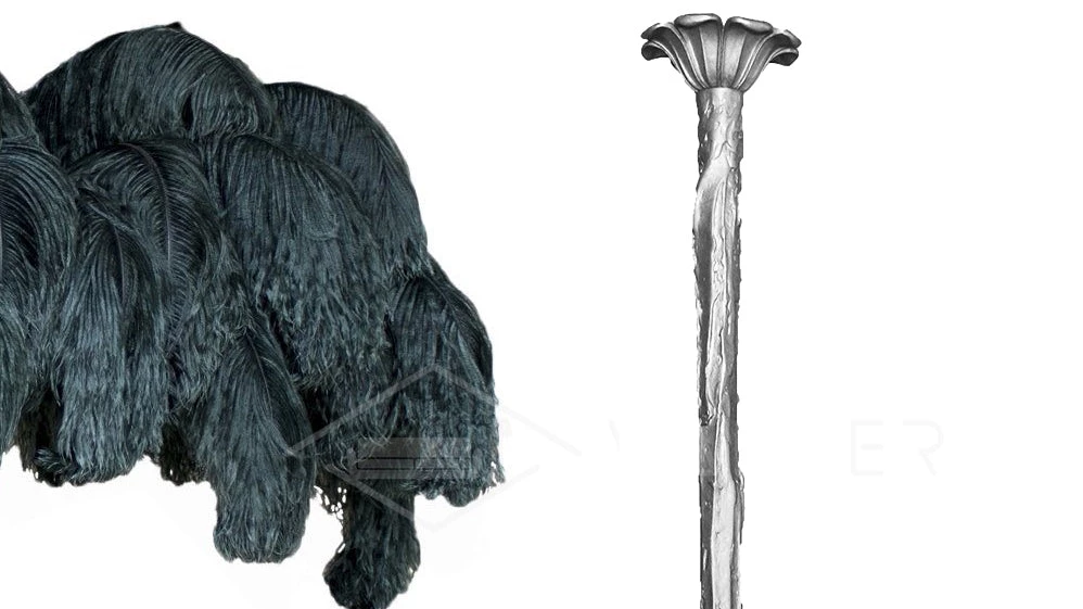 Vakkerlight Ostrich Feather Chandeliers