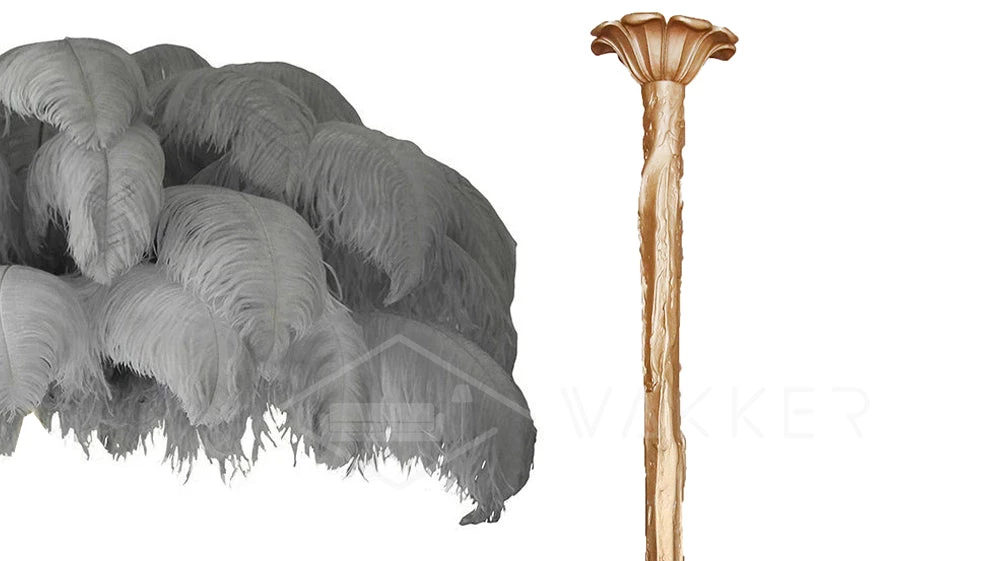 Vakkerlight Ostrich Feather Chandeliers