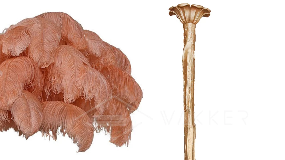 Vakkerlight Ostrich Feather Chandeliers