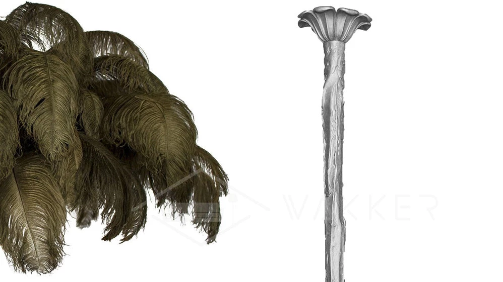 Vakkerlight Ostrich Feather Chandeliers