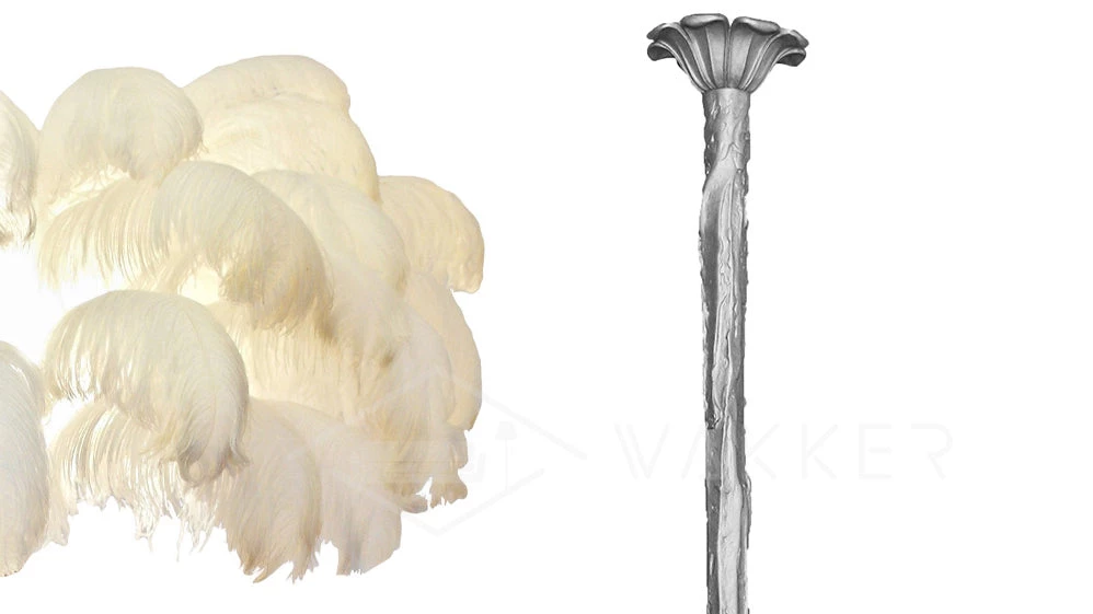 Vakkerlight Ostrich Feather Chandeliers