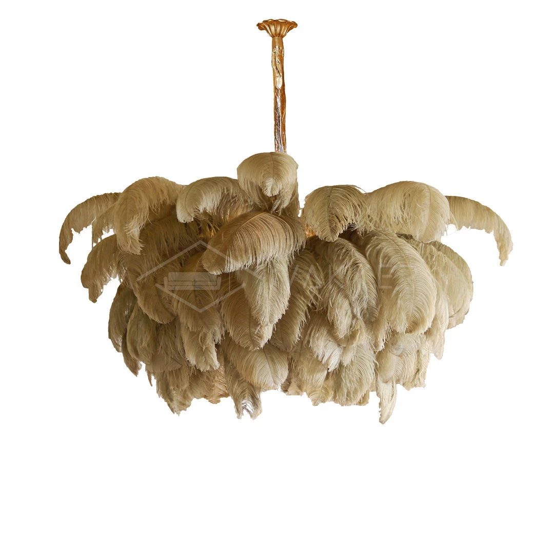 Vakkerlight Ostrich Feather Chandeliers