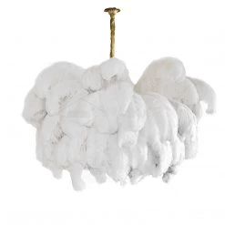 Vakkerlight Ostrich Feather Chandeliers